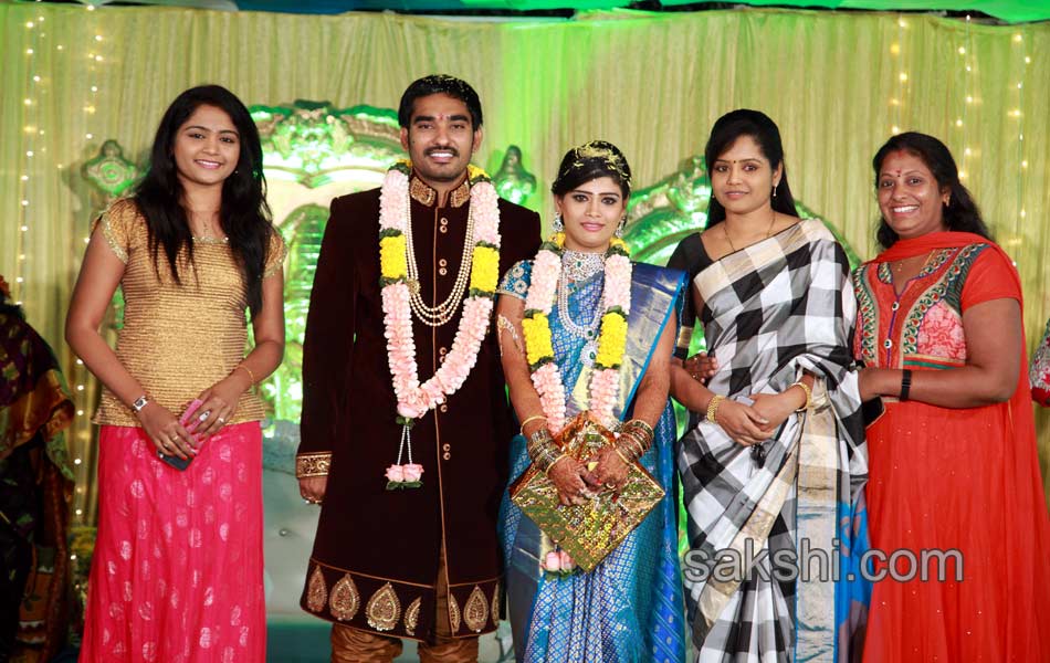 Telugu tv serial anchor Anjali Wedding23