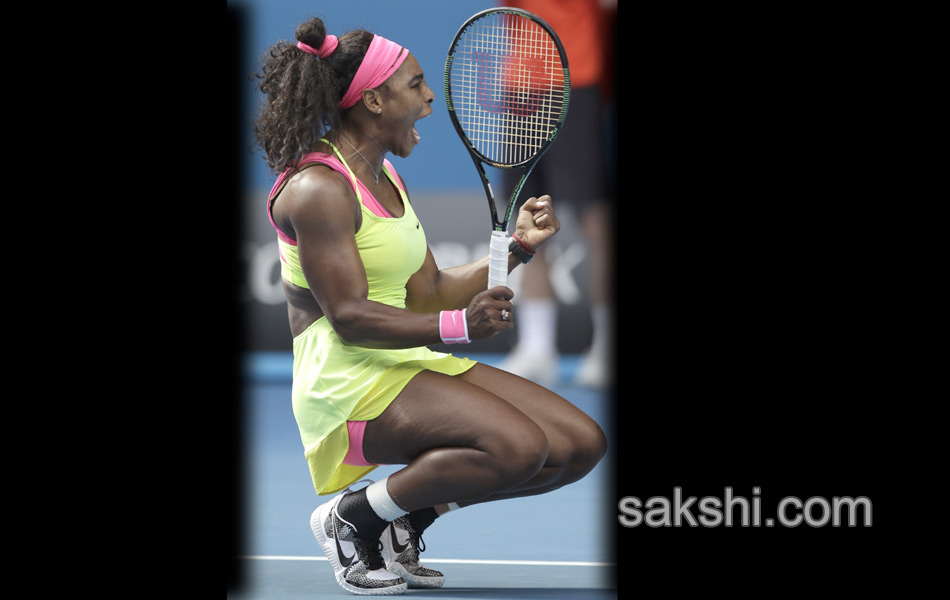 sharapova and serena williums entered in finals - Sakshi6