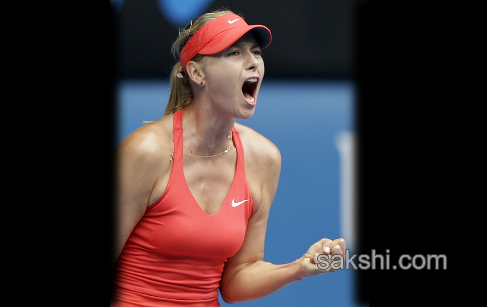 sharapova and serena williums entered in finals - Sakshi8