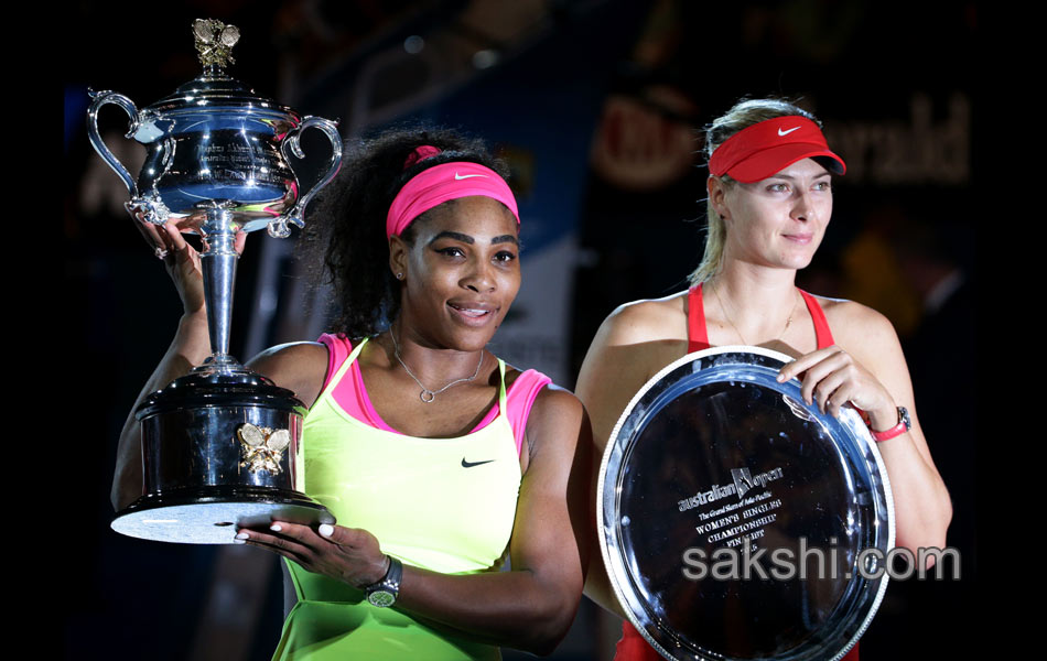 serena williams wins australian open title1