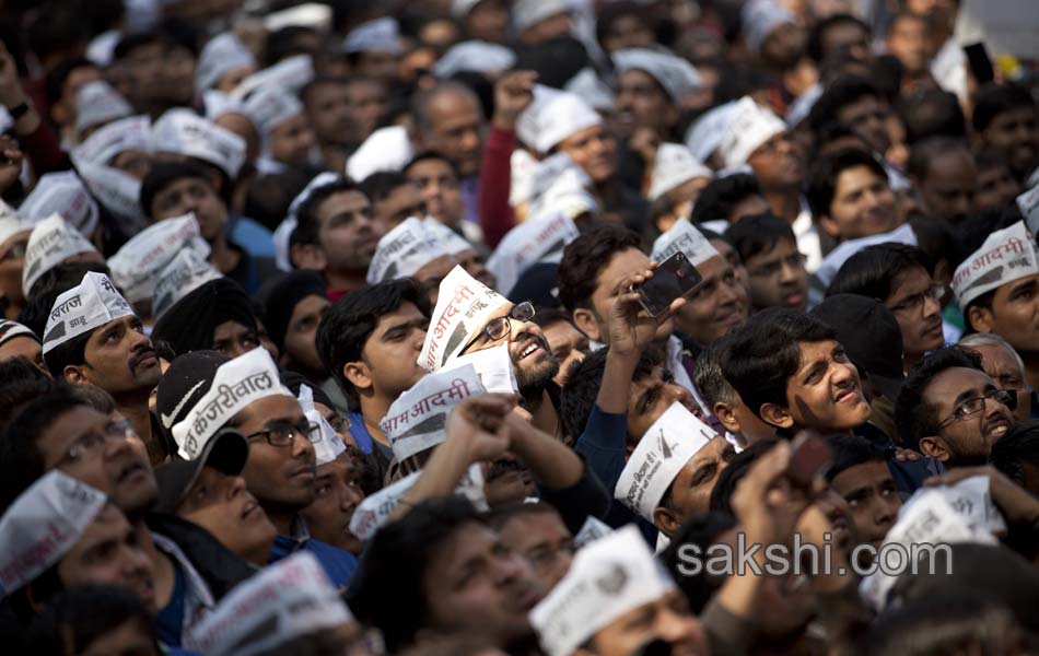 Aam Aadmi Party leaders celebrations - Sakshi16