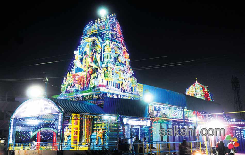 Temples decorated for Maha Shivaratri - Sakshi1