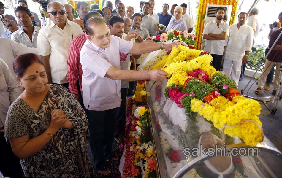 celebrities pay last respects to Dr Rama Naidu - Sakshi32