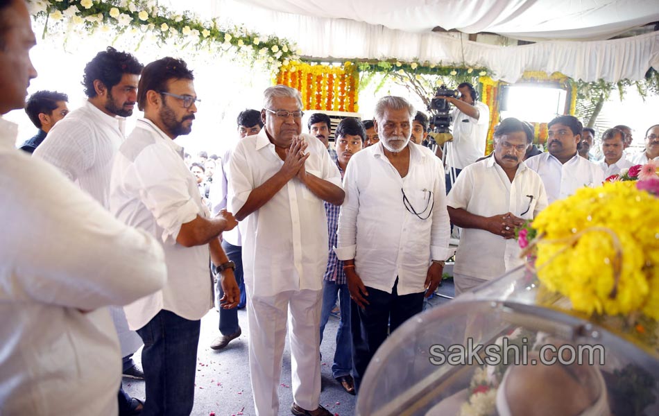 celebrities pay last respects to Dr Rama Naidu - Sakshi37