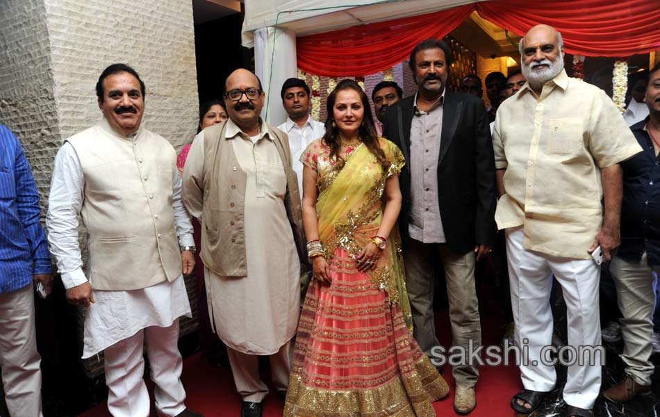 Jayaprada nephew Siddharth Pravallika Reddy Engagement17