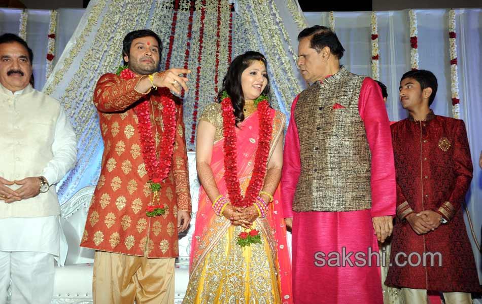 Jayaprada nephew Siddharth Pravallika Reddy Engagement25