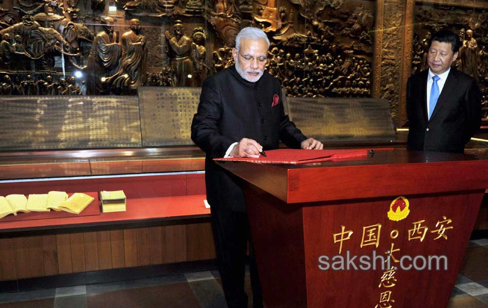 Indian Prime Minister Narendra Modi begins key China visit20