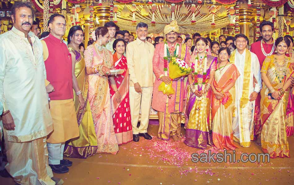 manchu manoj pranathi reddys wedding - Sakshi3