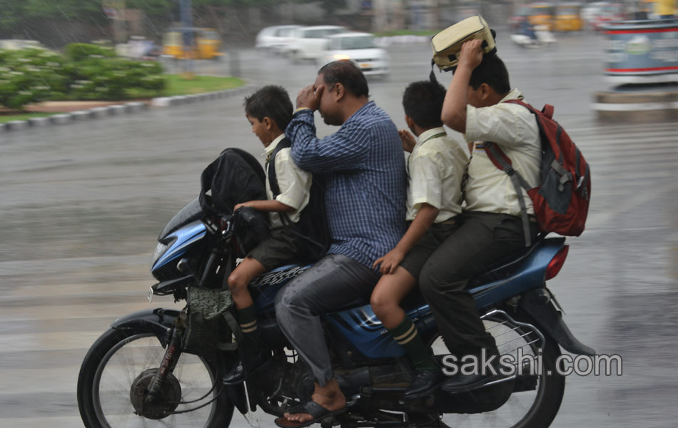 in hyderabad heavy rain - Sakshi6