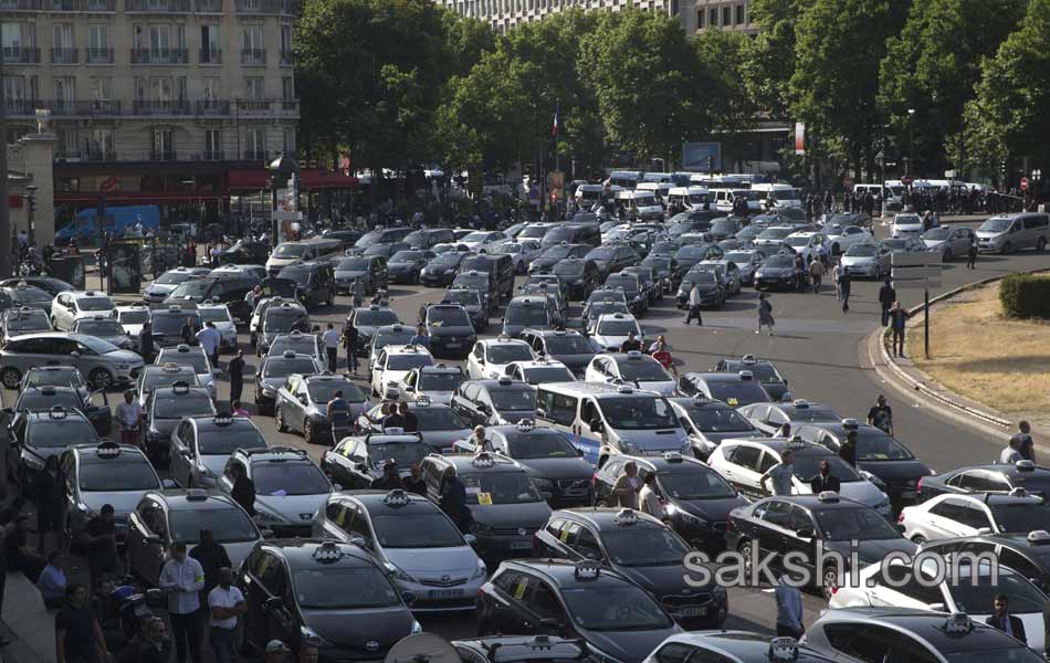 France Taxi Strike11