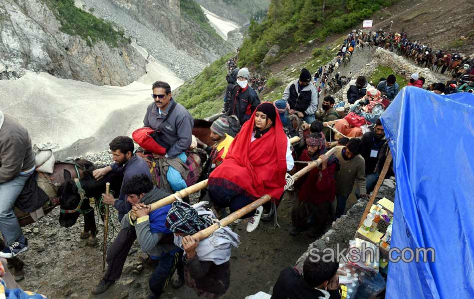 Amarnath Yatra to start from Pahalgam route today - Sakshi3