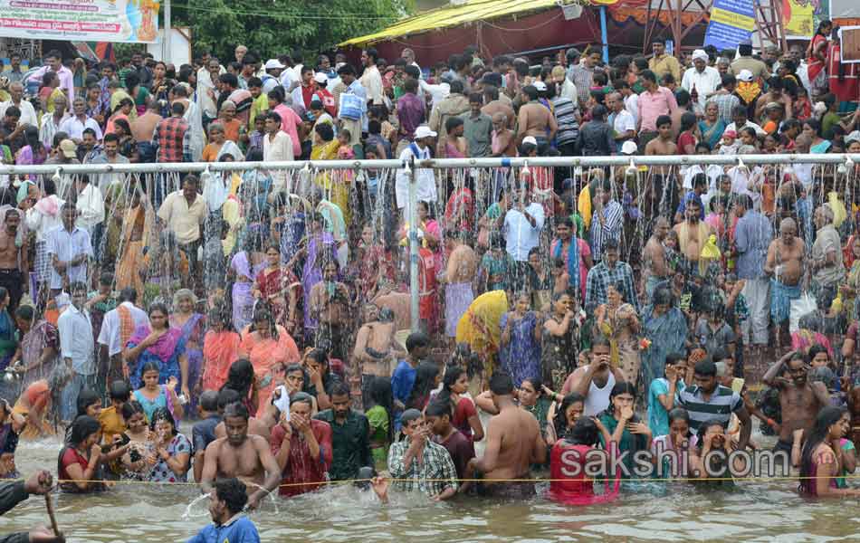 holy pushkaralu comes to ninth day of21