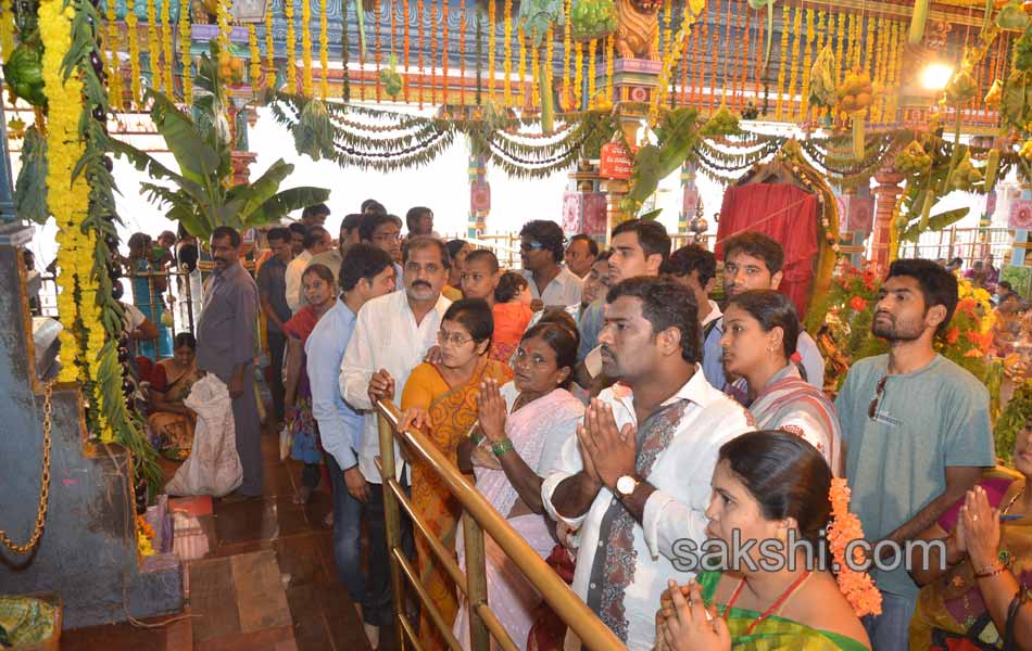 Grand celebrations in Sri Peddamma Temple2