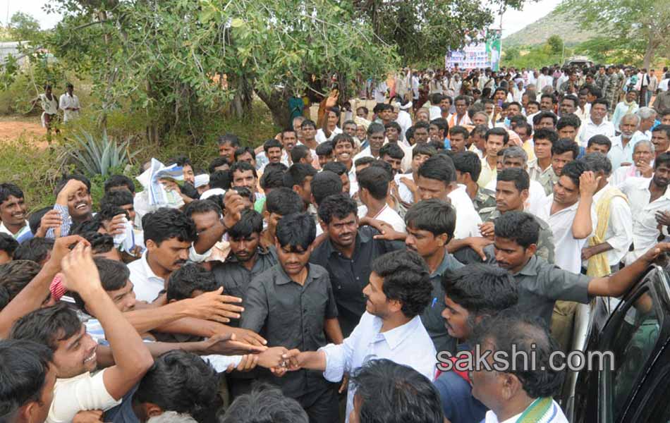 ys jagan Raithu Bharosa Yatra concluded in anantapur district - Sakshi15