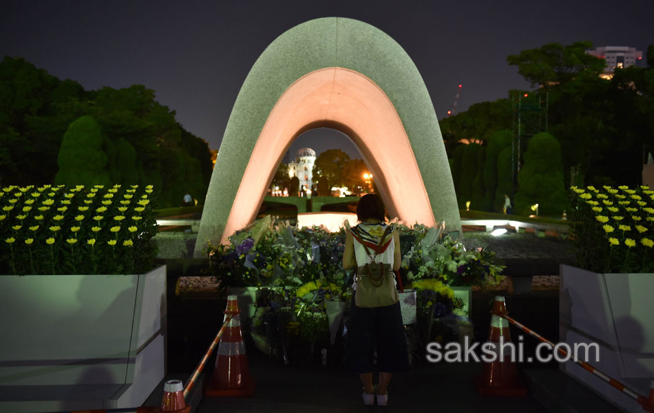 Hiroshima Peace Memorial Park in western8