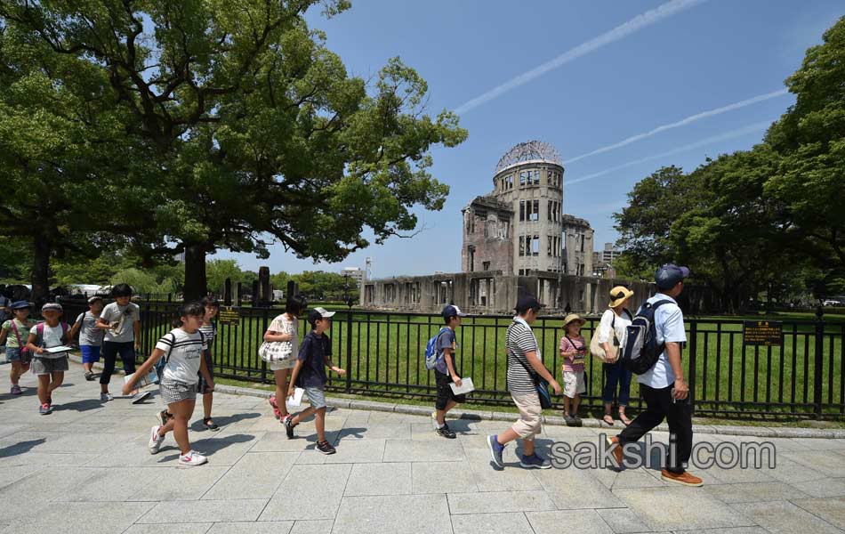 Hiroshima Peace Memorial Park in western11