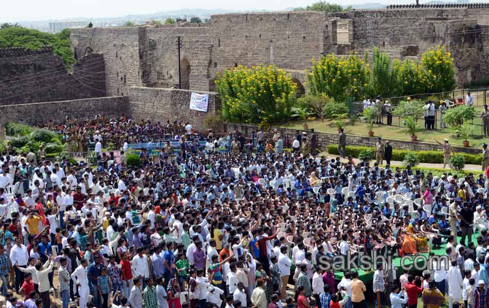 independence celebrations in golkonda fort - Sakshi15