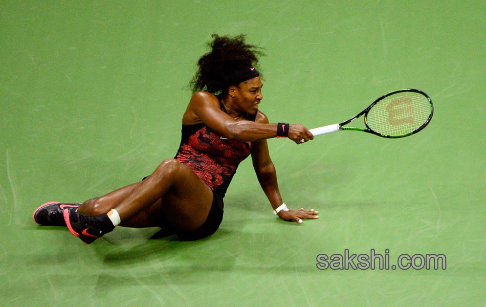 US Open 2015 Serena Williams edges Venus Williams12