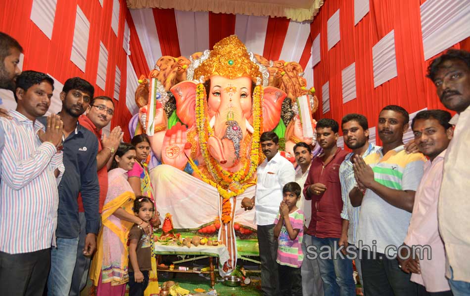 Ganesh Chaturthi celebrations in Karimnagar district3