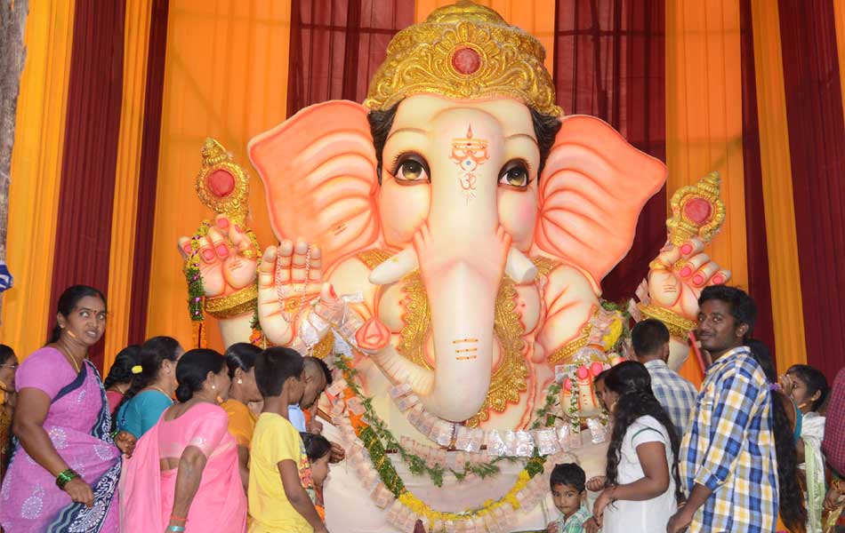 Ganesh Chaturthi celebrations in Karimnagar district11