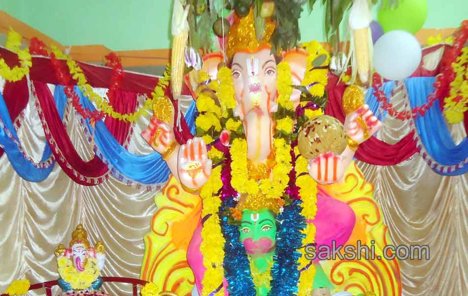 Ganesh Chaturthi celebrations in east godavari district7