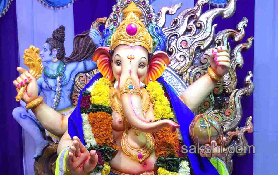 ganesh chaturthi celebrations in khammam district on second day13