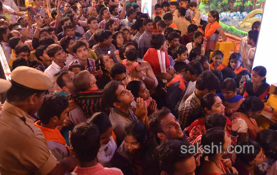 Ganesha celebrations in hyderabad city17