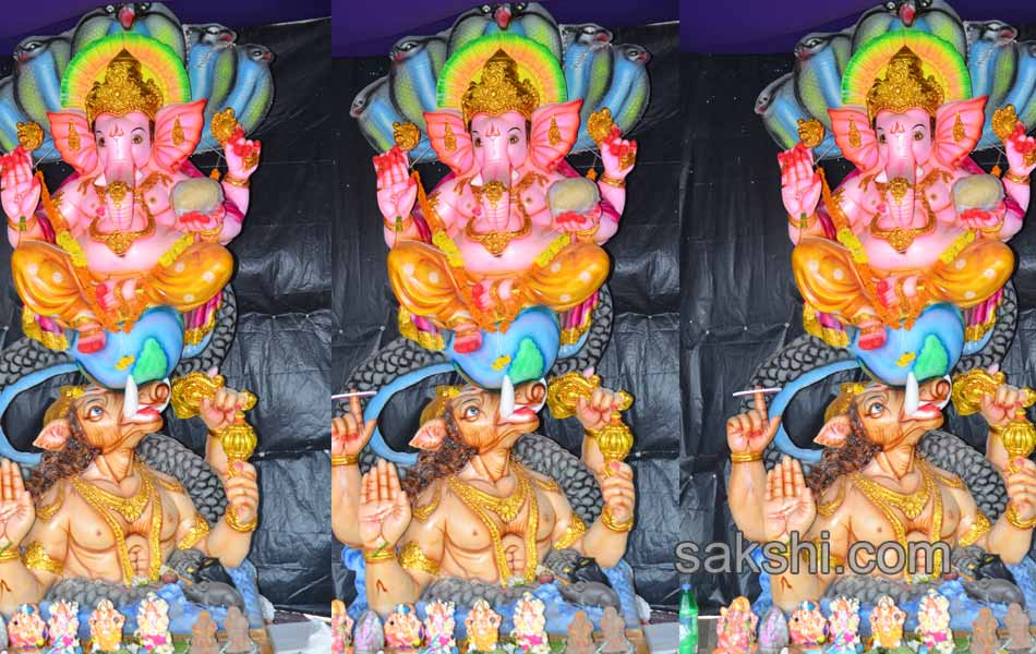 ganesh chaturthi celebrations in Nizamabad district on second day1