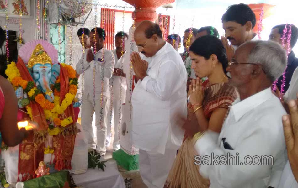 ganesh chaturthi celebrations in Ranga Reddy district on second day2