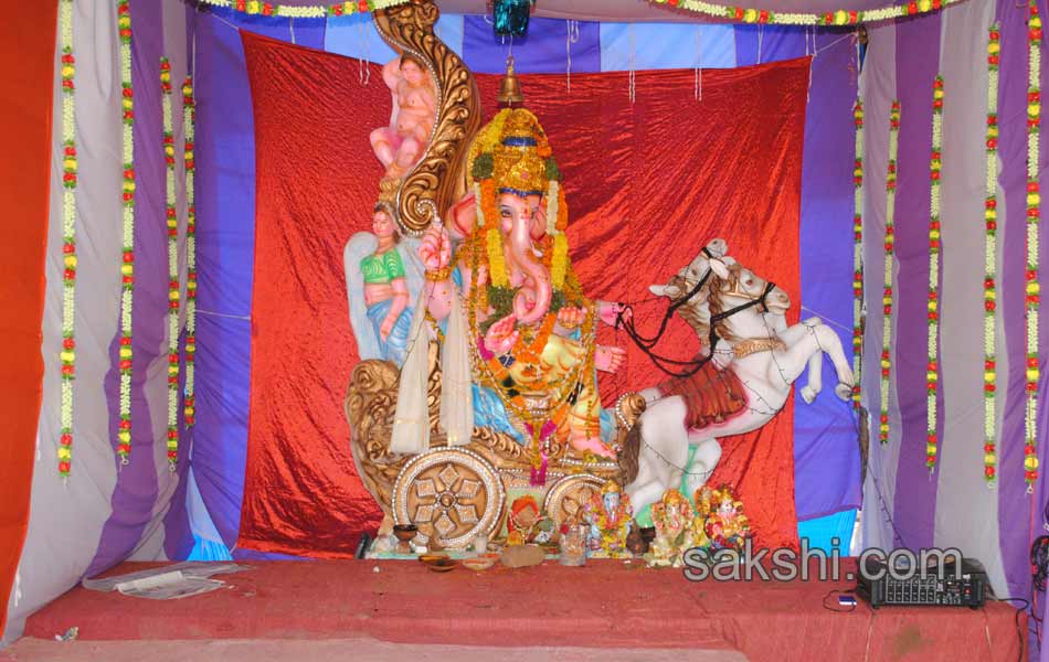 ganesh chaturthi celebrations in Ranga Reddy district on second day6