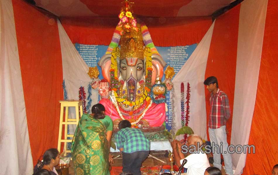 ganesh chaturthi celebrations in Ranga Reddy district onThird day12