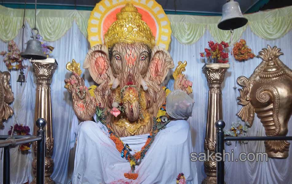 ganesh chaturthi celebrations in Mahbubnagar district onThird day - Sakshi9