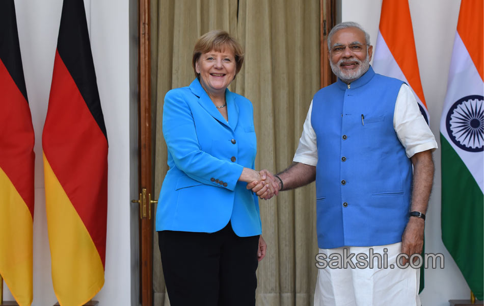 German Chancellor Angela Merke - Sakshi1