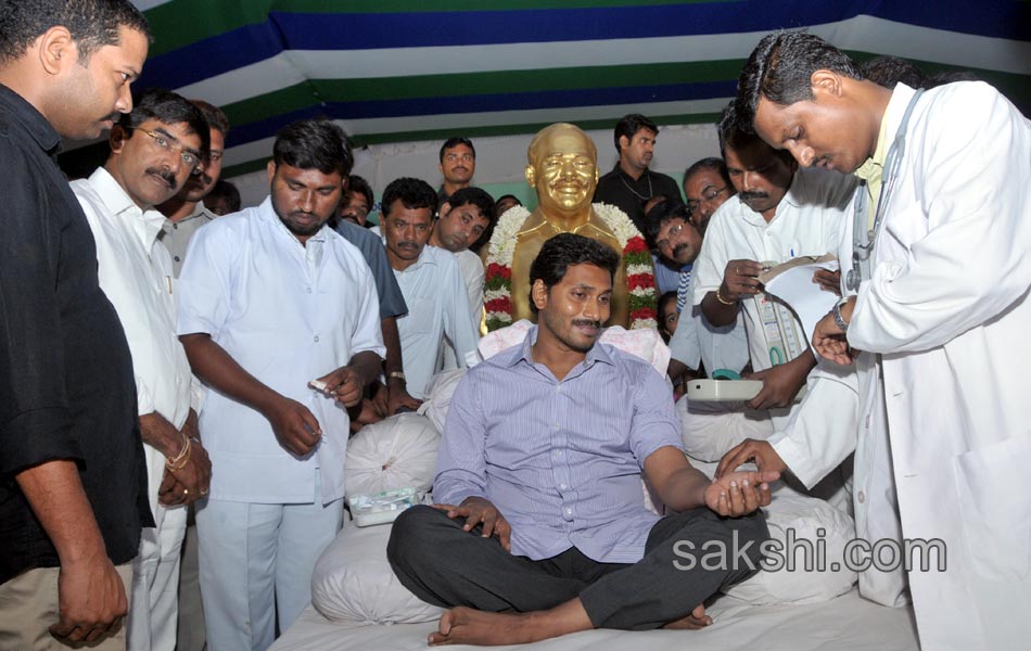 ys jagan mohan reddy indefinite hunger - Sakshi6