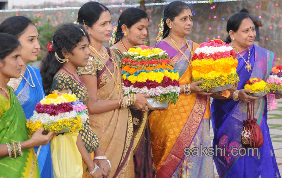 TRS Kavitha Bathukamma Celebrations12