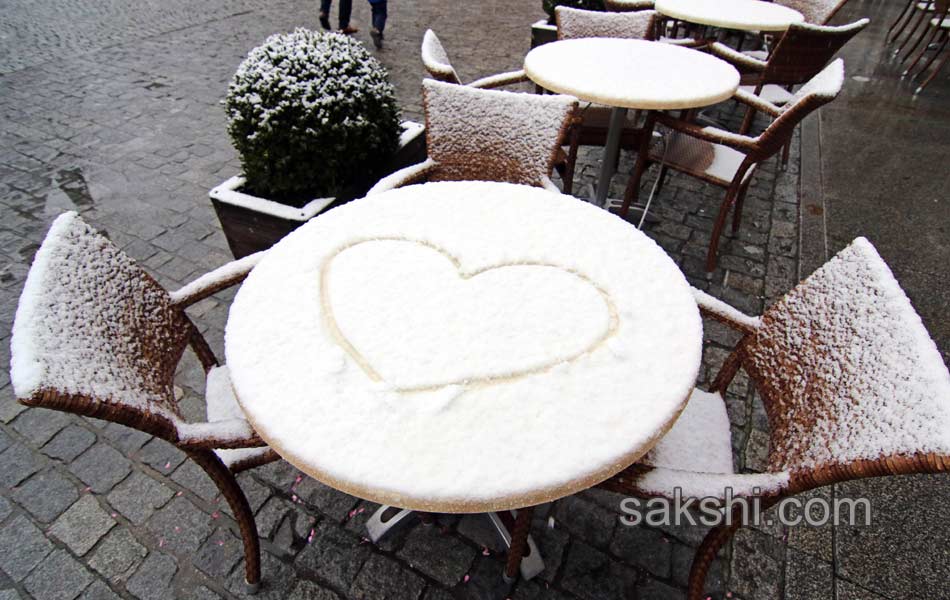 Snow fall in germany10