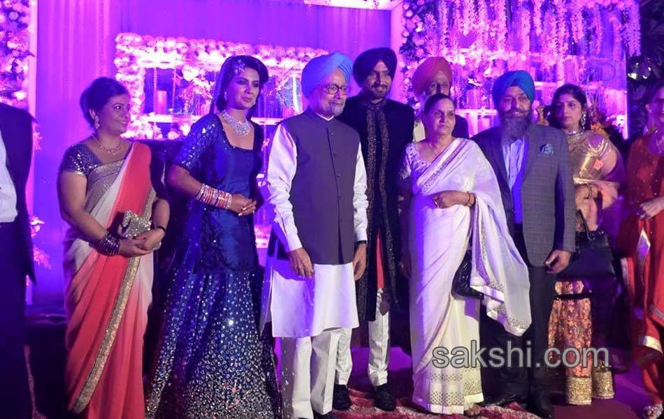 Harbhajan Singh wedding reception2