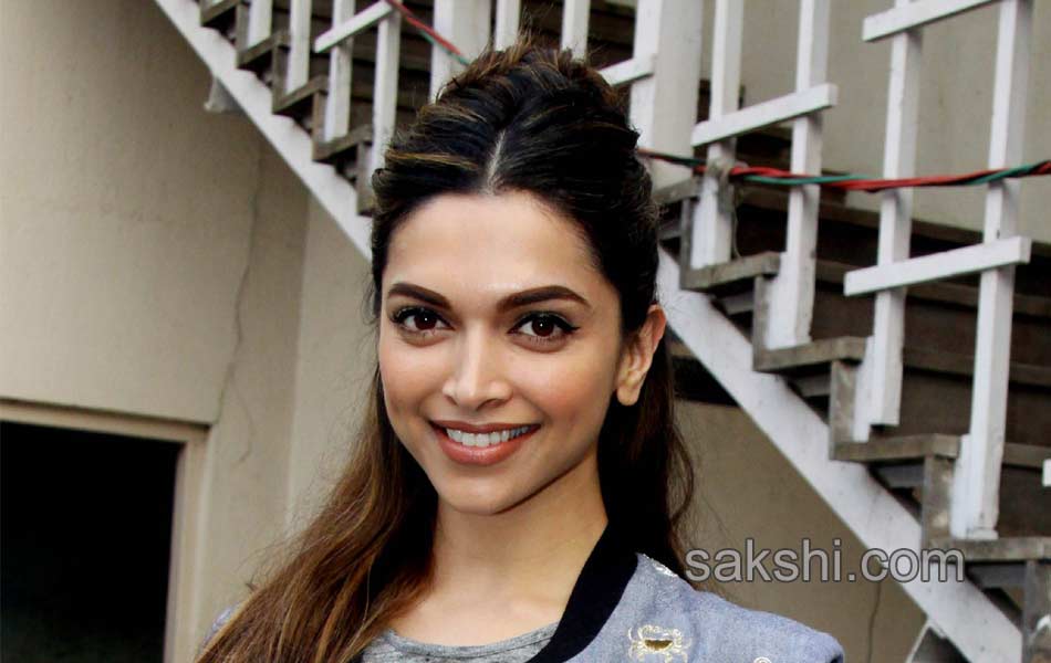 Indian Bollywood actress Deepika Padukone attends a promotional event - Sakshi11