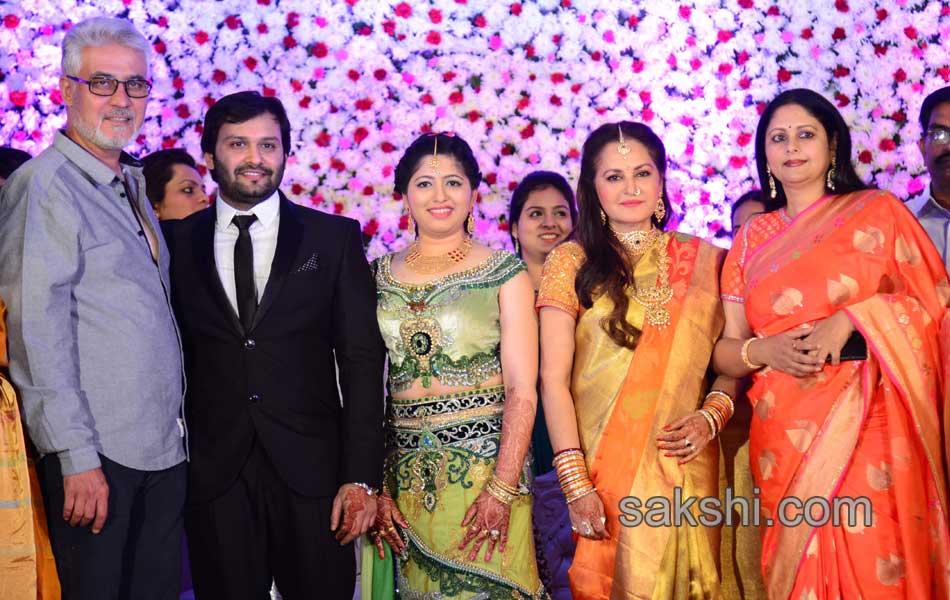 Jaya Prada son wedding party - Sakshi3