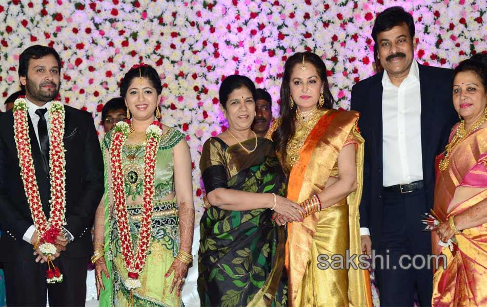 Jaya Prada son wedding party - Sakshi21