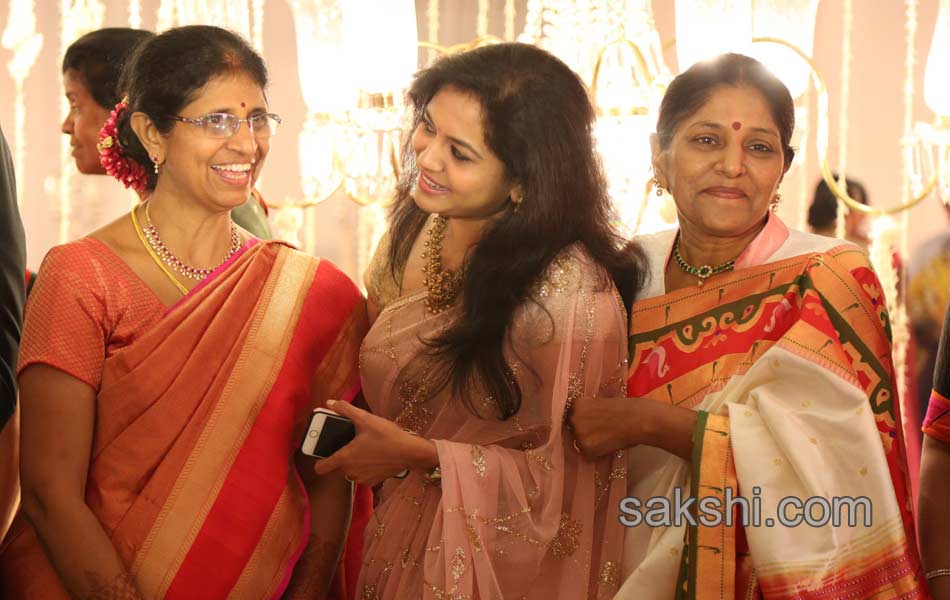 Film producer Aswini Dutts daughter Wedding Reception - Sakshi9