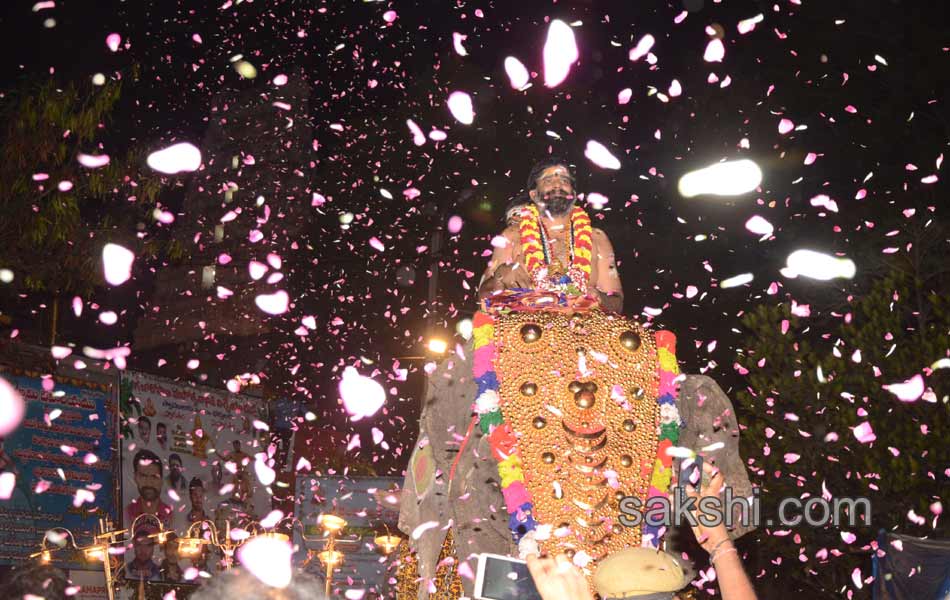 Gajarohanam in Srinagar Colony Ayyappa Temple21