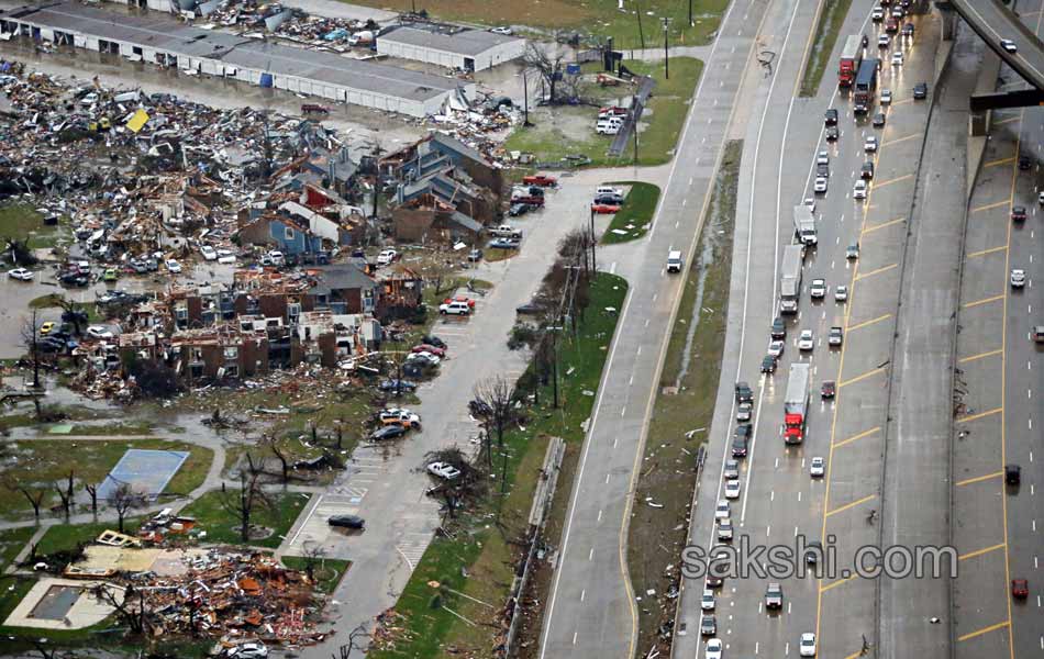 tornado in Garland - Sakshi19