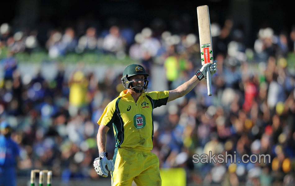 Australia beat India by five wickets in first ODI at Perth10