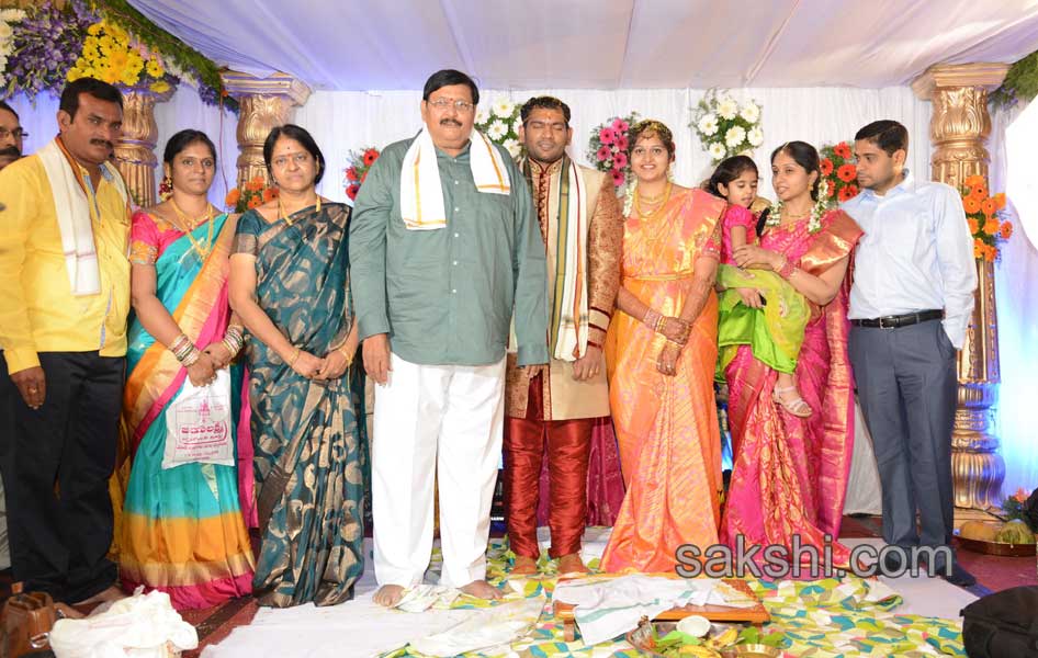 Director KVasi daughter deepthi wedding ceremony4