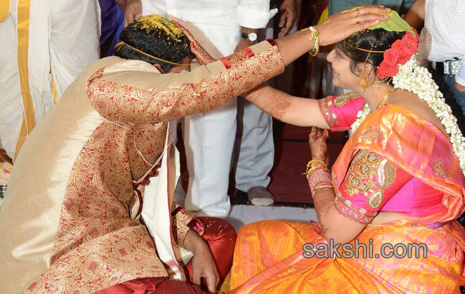 Director KVasi daughter deepthi wedding ceremony11