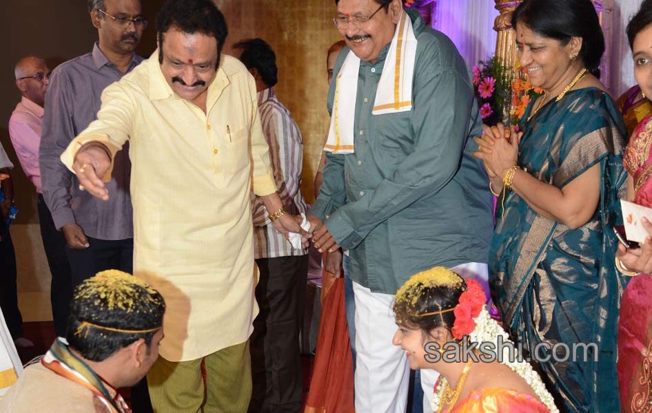 Director KVasi daughter deepthi wedding ceremony12