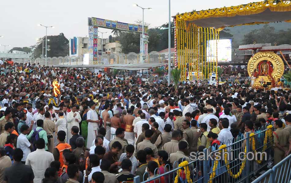 Rathasapthami festivities begins in tirumala12