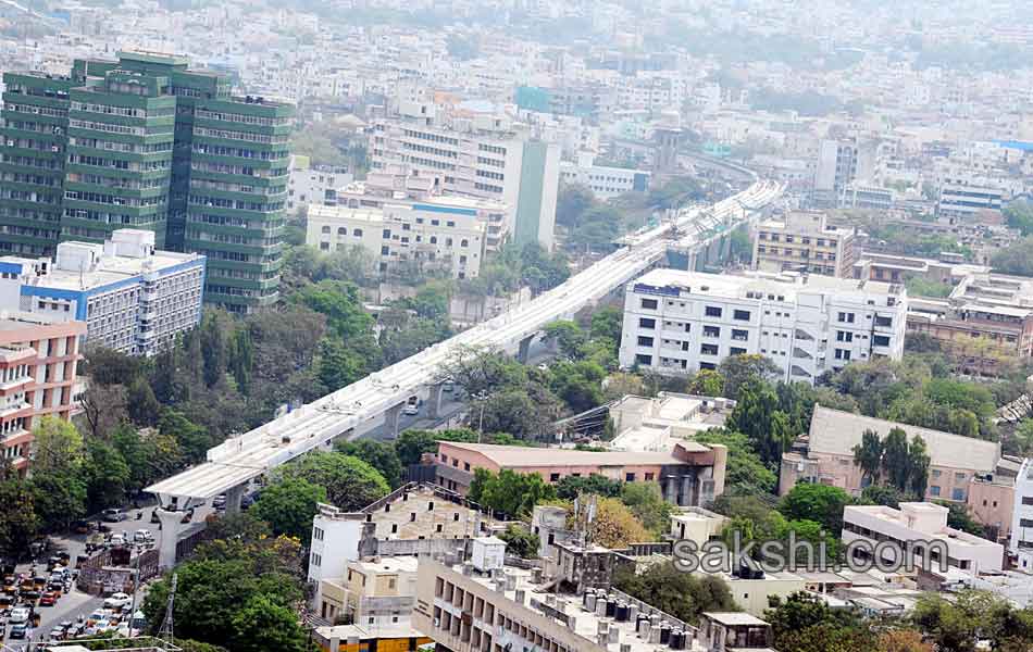 Helicopter joy ride launched in Hyderabad - Sakshi12