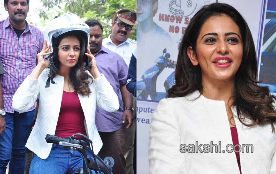 Rakul Preet Singh at Traffic Training Institute18